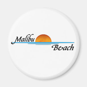 Imán Puesta del sol de Malibu