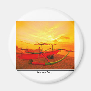 Imán Puesta del sol en Kuta