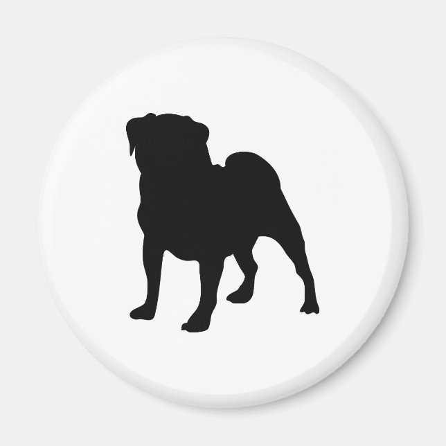 Imán Pug (Frente)