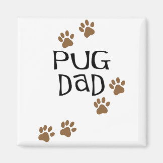 Imán Pug Dad
