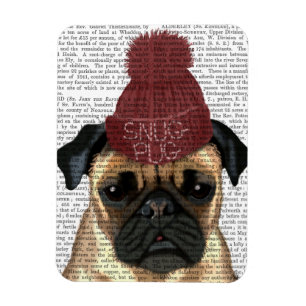 Imán Pug despistado