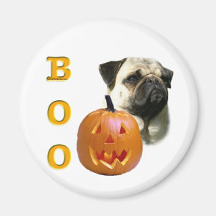 Imán Pug (flauta) Boo