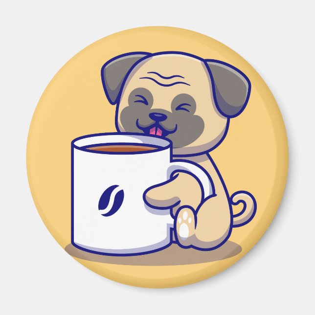 Imán Pug Magnet (Frente)