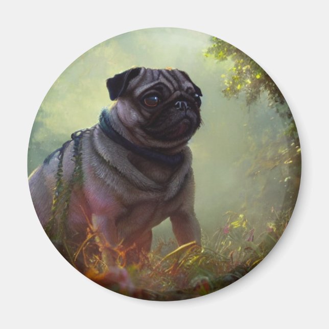 Imán Pug Magnet (Frente)