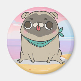 Imán Pug Magnet