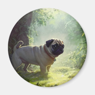 Imán Pug Magnet