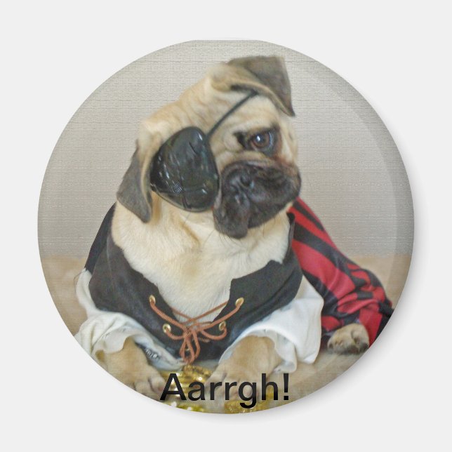 Imán Pug Magnet (Frente)