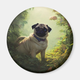 Imán Pug Magnet