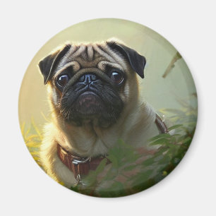 Imán Pug Magnet