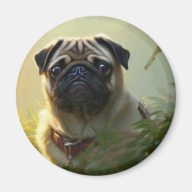 Imán Pug Magnet (Frente)