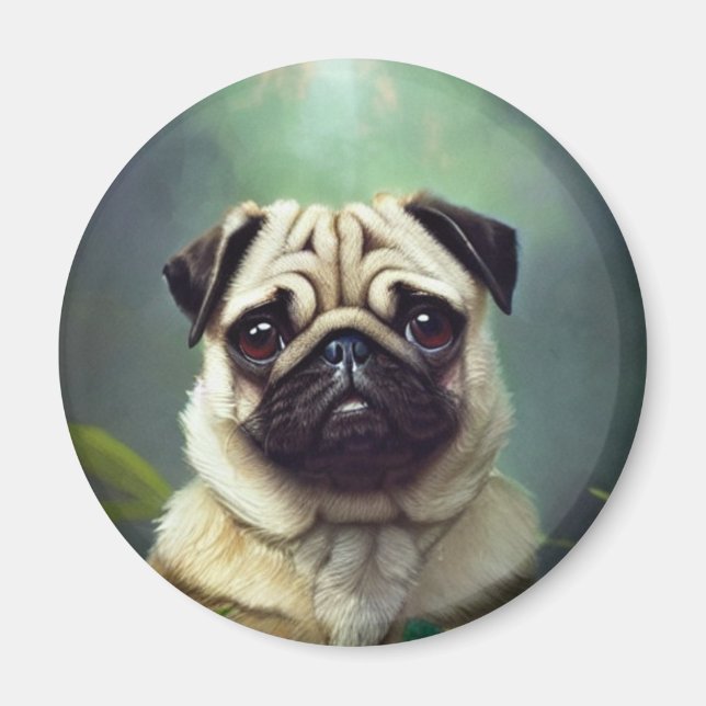 Imán Pug Magnet (Frente)