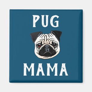 Imán Pug Mama