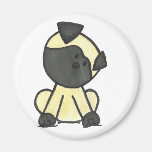 Imán Pug personalizado