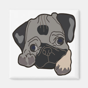 IMÁN PUG PUPPY DOG