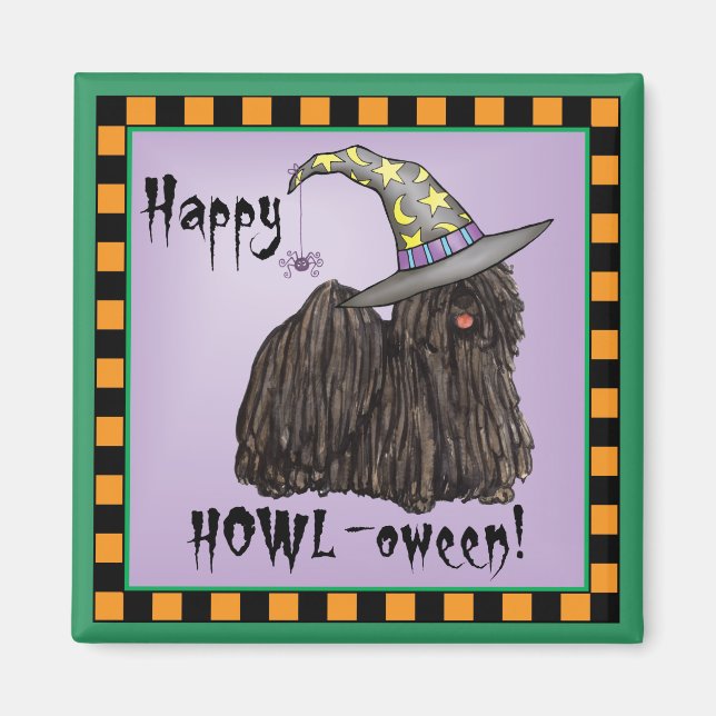 Imán Puli Witch Magnet (Frente)