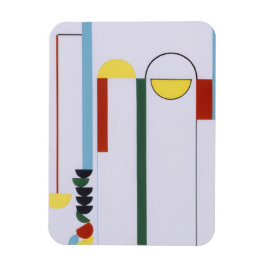 Imán Pulley Abstract Magnet – Colorful Design