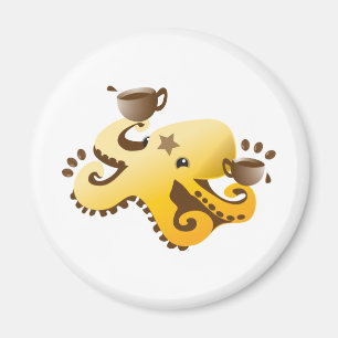 Imán Pulpo Barista
