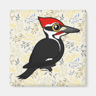 Imán Pulsación de corriente de Birdorable Pileated
