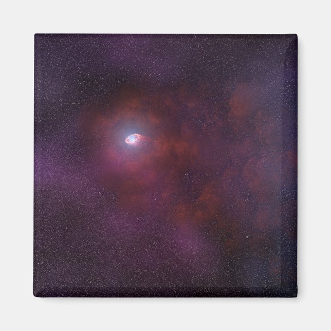 Imán Pulsar Viento De Una Estrella De Neutrón. (Frente)