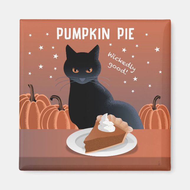 Imán Pumpkin Pie (Frente)