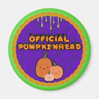 Imán Pumpkinhead oficial 3 Calabazas