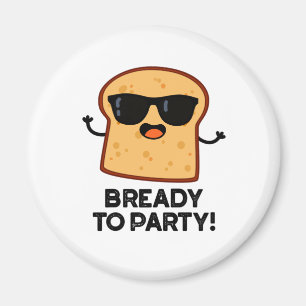 Imán Pun De Pan De Comida Gracioso Para El Fiesta
