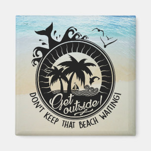 Imán Pun oceánico tropical   No dejes esa playa esperan