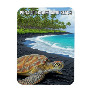 Imán Punaluʻu Big Island Hawaii Viajes