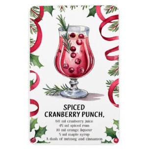 Imán Punch de Cranberry picante