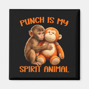 Imán Punch es el animal espiritual meme del mono punch