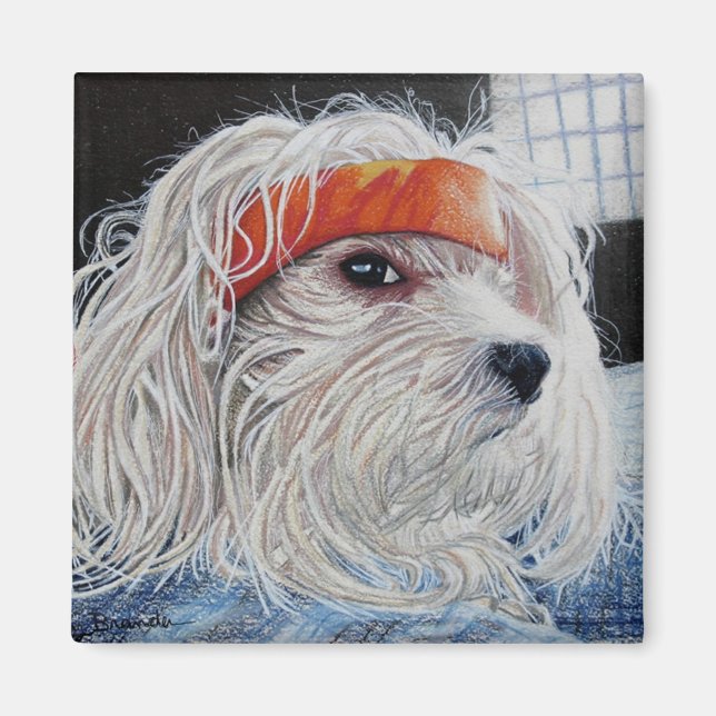 Imán Punk de Cachorro (Frente)