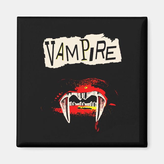 Imán Punk de vampiros (Frente)