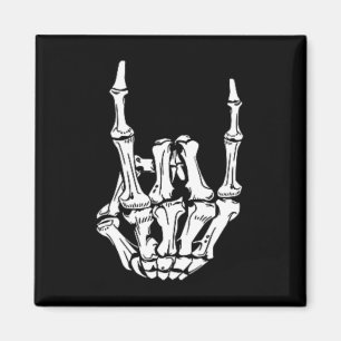 Imán Punk Rock Skeleton Guay Rocker Halloween Halloween