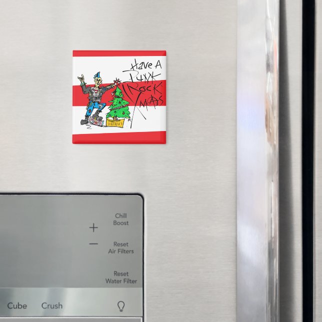 IMÁN PUNK ROCK XMAS (In situ (nevera))