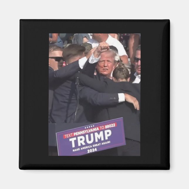 Imán Puño De Pistola Después De Que Le Dispararan La Ce (Frente)