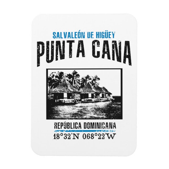 Imán Punta Cana (Vertical)