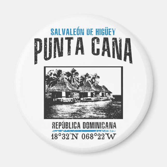 Imán Punta Cana (Frente)