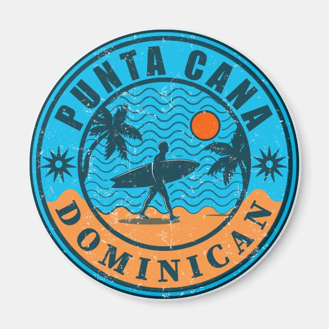 Imán Punta Cana Dominican - Vacaciones Familiares Vinta (Frente)