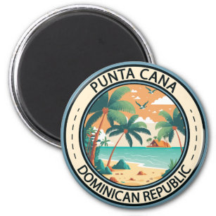 Imán Punta Cana Insignia de Hut
