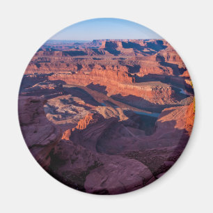 Imán Punto de caballo muerto amanecer - Moab, Utah