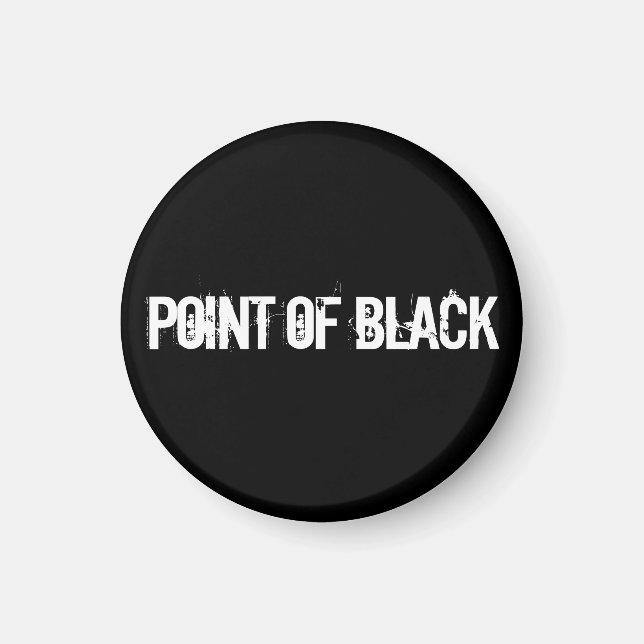 Imán "Punto de Negro" (Frente)