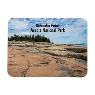 Imán Punto escolar en el Parque Nacional de Acadia