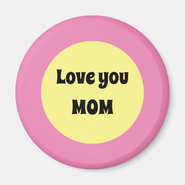 Imán Punto grande amarillo (Frente)