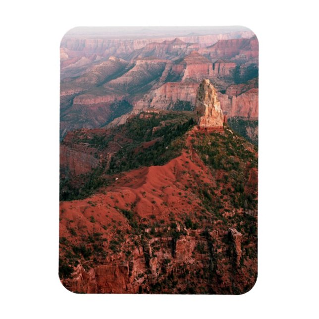 Imán Punto Imperial y Monte Hayden al atardecer (Vertical)