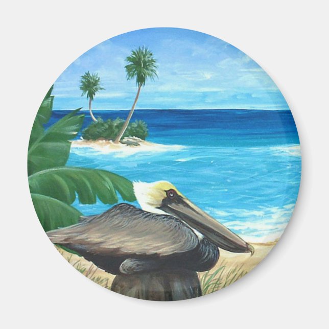 Imán PUNTO Pelicano (Frente)