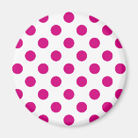 Puntos de polka de Fuchsia