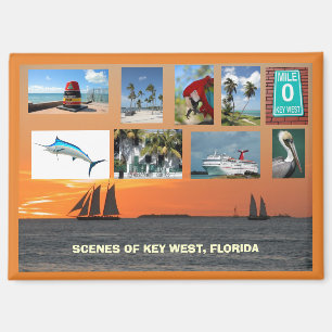 Imán Puntos de vista escénicos Key West, Florida
