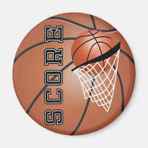 Imán Puntuación del baloncesto con una red