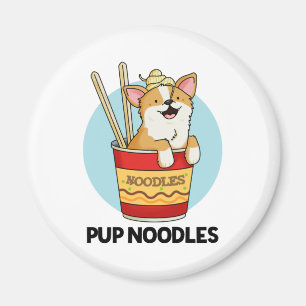 Imán Pup Noodles Funny Cup Noodles Pun