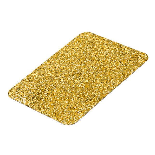 Imán PURE GOLD Splatt Pattern + tu texto / foto (Lado Izquierdo)
